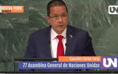 Mensaje de Maduro en la Asamblea General de la ONU representaciones diplomáticas abandonaron la sala