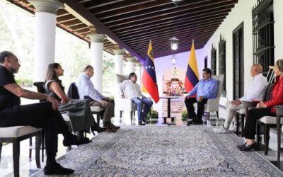 Maduro y Petro celebraron un rápido y opaco tercer encuentro en Caracas