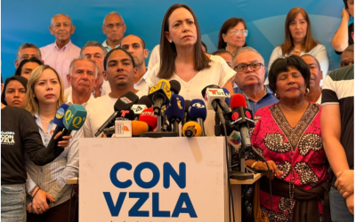 María Corina Machado: “El régimen escogió a sus candidatos”